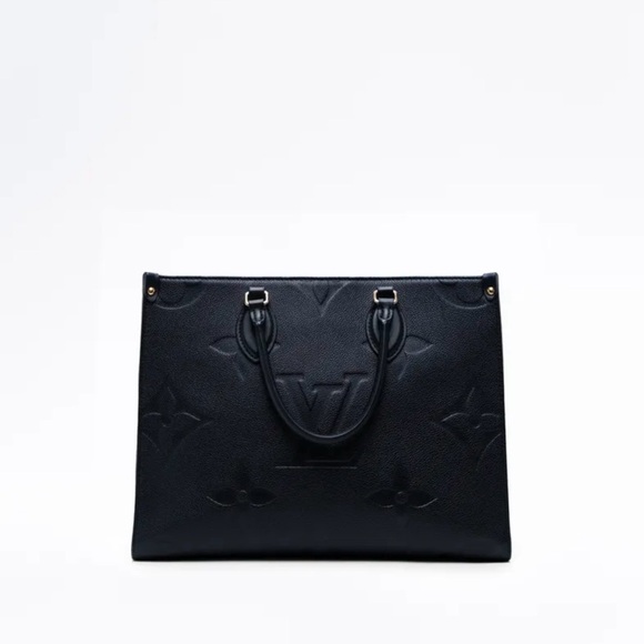 Louis Vuitton Handbags - LOUIS VUITTON MONOGRAM EMPREINTE ONTHEGO MM BLACK TOTE BAG
